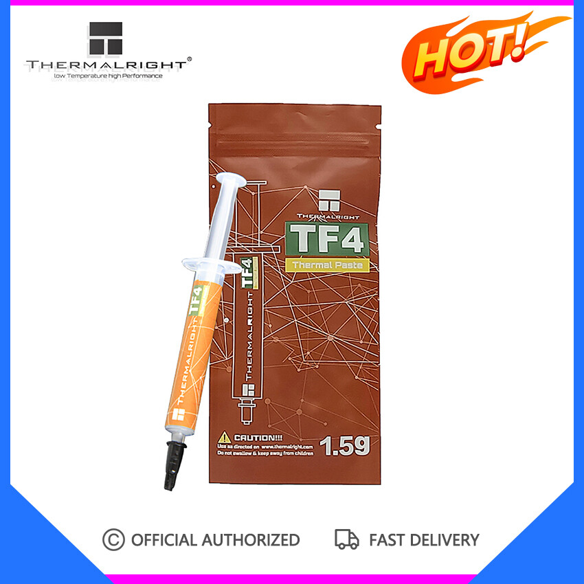 Thermalright tf4 9.5. mỡ nhiệt k dễ sử dụng lâu dài không dẫn điện, bộ tản nhiệt làm mát gpu cpu với dụng cụ cạo