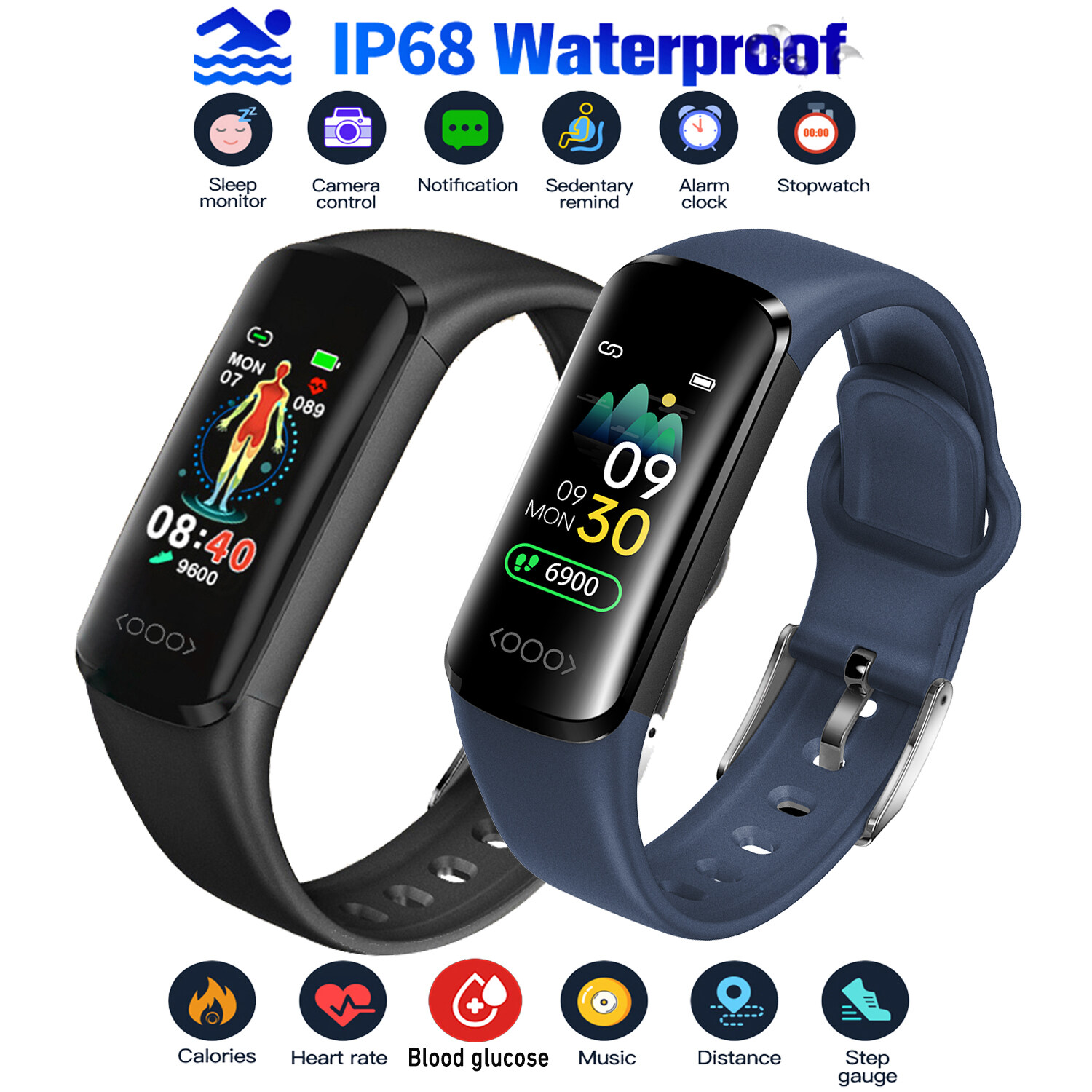 Smart 2025 fitness bracelet