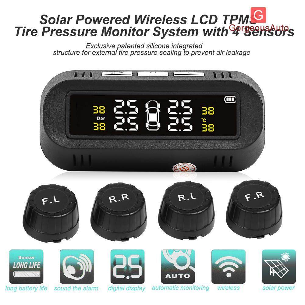 GorgeousAuto USB + รถพลังงานแสงอาทิตย์แรงดันยาง TMPS ระบบควบคุม 4 เซ็นเซอร์ภายนอก GorgeousAuto USB + รถพลังงานแสงอาทิตย์แรงดันยาง TMPS ระบบควบคุม 4 เซ็นเซอร์ภายนอก