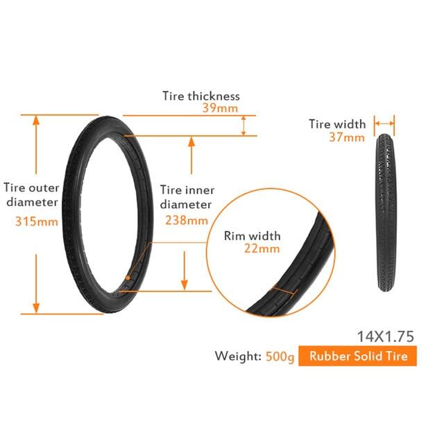 airless bike tires 26