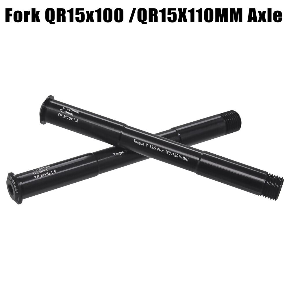 Mtb ngã ba qr15x100 qr15x110mm trục xuyên đòn bẩy phụ kiện cho rockshox 39g