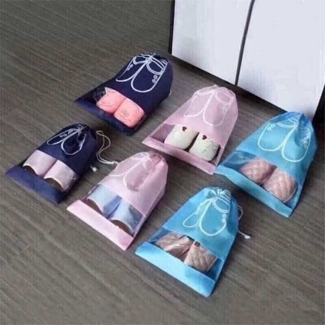 Túi Đựng Giày Dép Có Dây Rút Kích Thước 40×30Cm