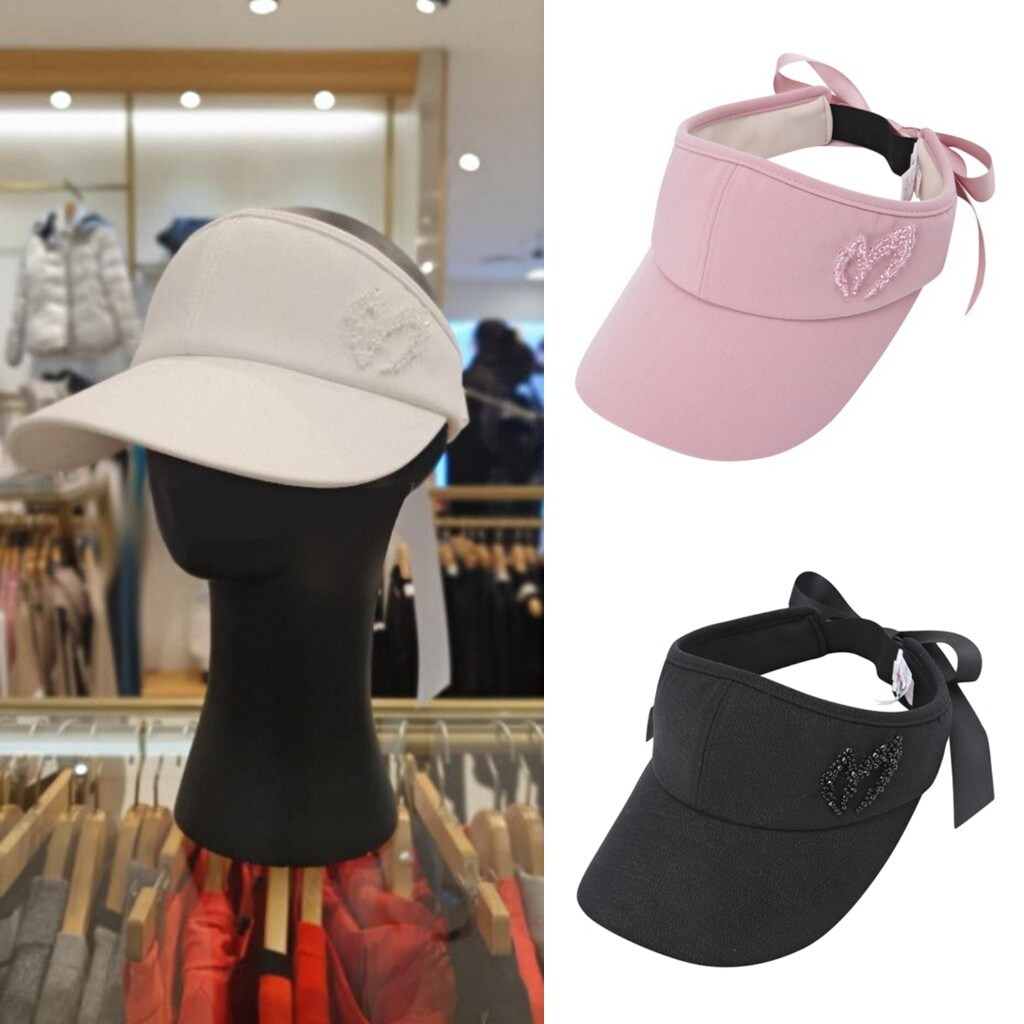 Mũ golf nữ hàn quốc master bunny mũ chống nắng màu trắng mũ trống golf mũ nữ màu đen