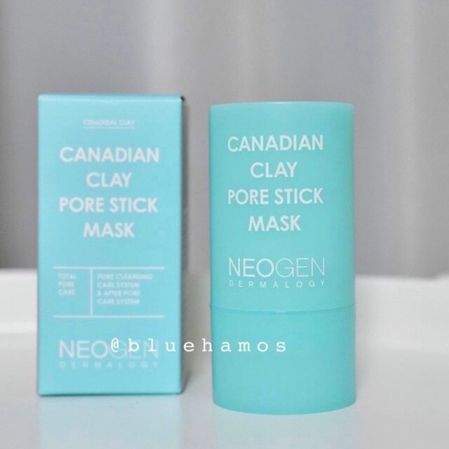 Thanh lăn đất sét Neogen/ Thanh lăn mụn đầu đen Neogen Canadia clay pore stick mask