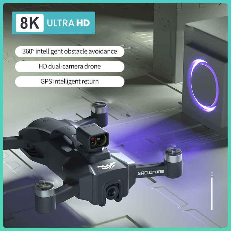 X23 RC GPS plane Brushless Motor 5G WiFi FPV 8K HD Camera 360 Laser Obstacle Avoidance GPS Return RC helicopter RTF ราคา 4,929 บาท*ส่งฟรี