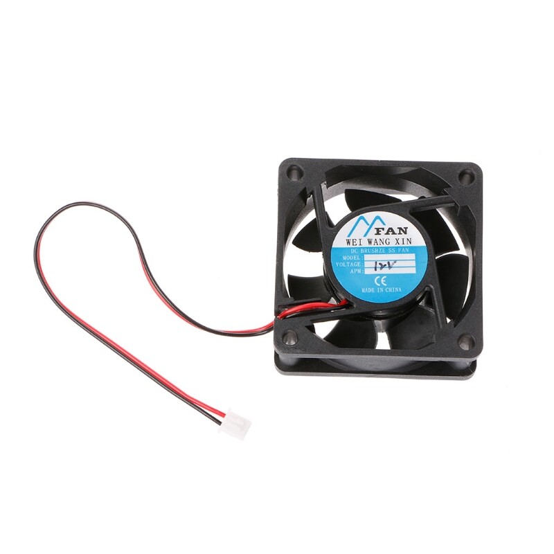 Quạt 60x60x25mm quạt làm mát máy tính không chổi than 6025 12v 24v dc ổ đỡ 2 chân usb 3200rpm máy làm mát vỏ máy tính pc