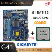 Gigabyte G41MT-S2 DDR3 LGA 775 Motherboard Combo Set