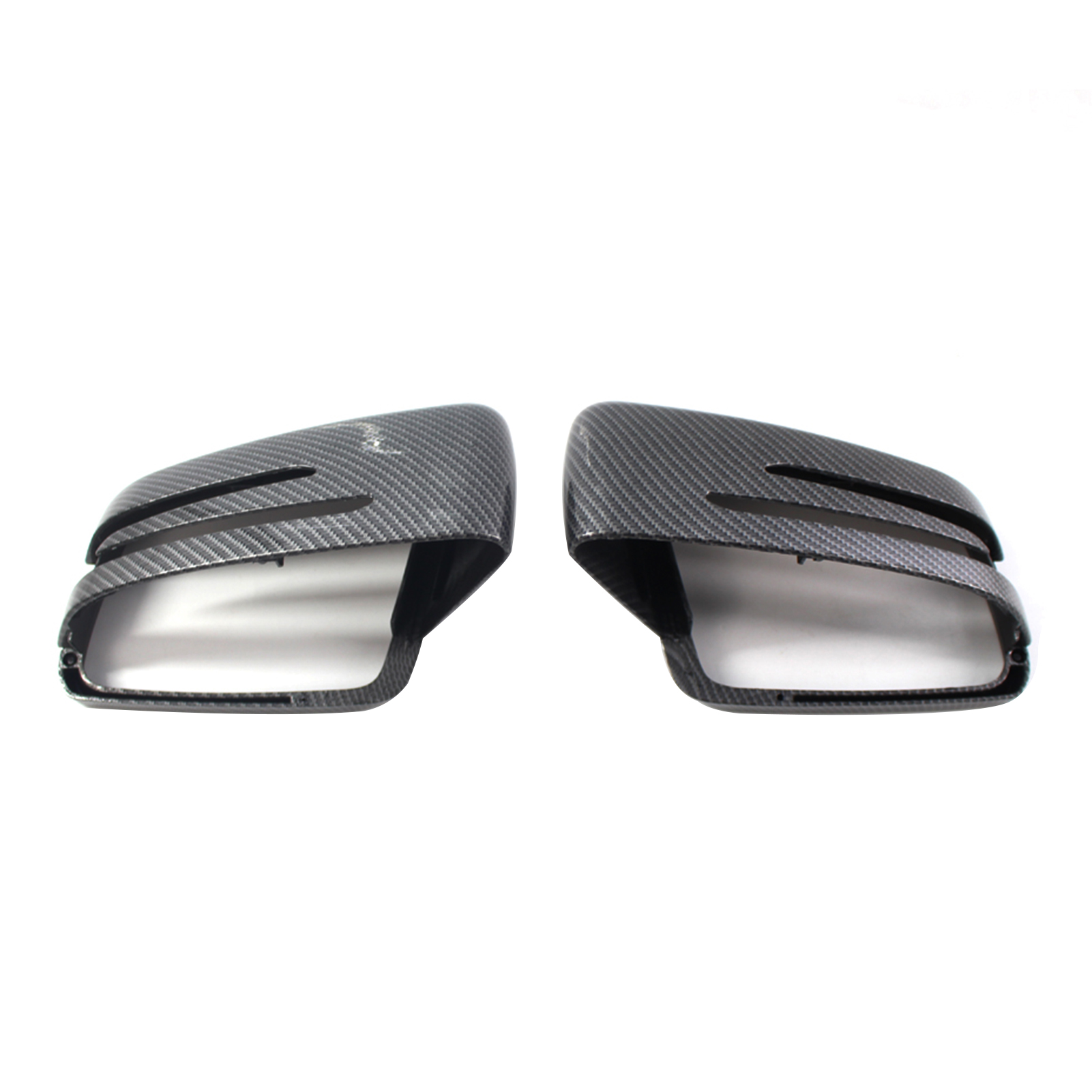 1 cặp vỏ gương chiếu hậu sợi carbon thay thế dành cho benz e c-class w212 w204 w221 2009-2013