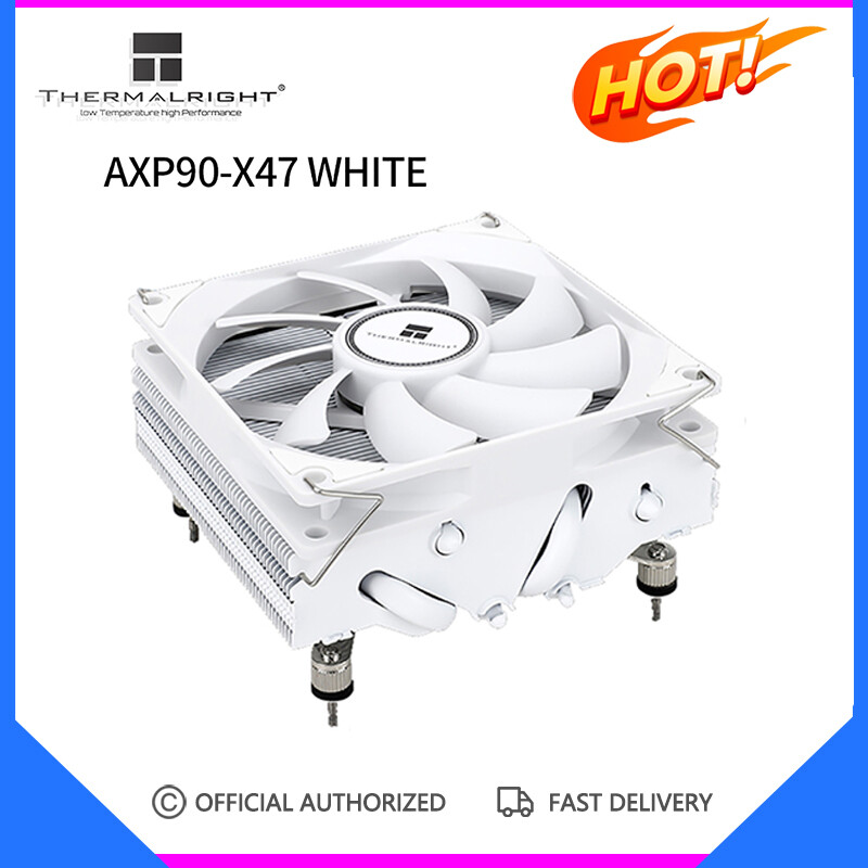 Thermalright Quạt Tản Nhiệt CPU AXP90 X47 AGHP Tản Nhiệt CPU ITX Vỏ A4 Cấu Hình Thấp 47Mm Làm Mát CPU Cho Intel 115X1200 AMD AM4