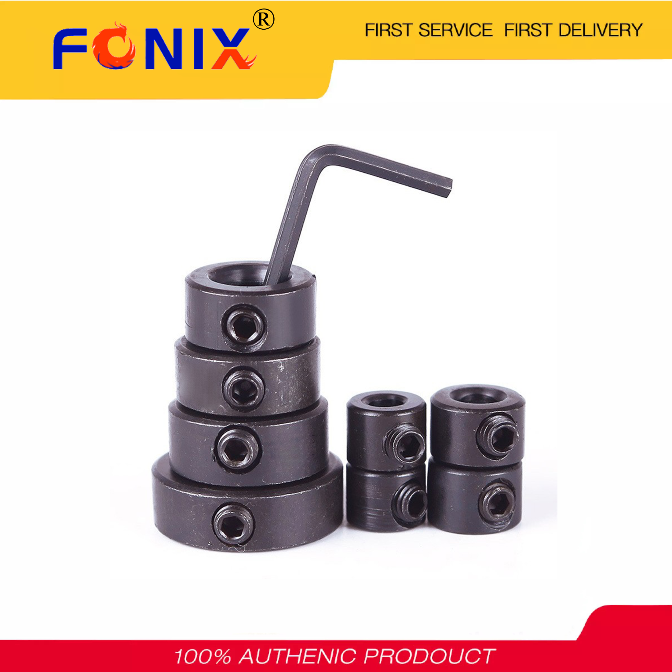 [Hàng Sẵn Có] FONIX 8 Cái Khoan Dừng Assortment, 3-16Mm Khoan Vòng Hãm Chiều Sâu Giới Hạn Vòng Dowel Trục Chuck Định Vị Định Vị Cho Mũi Khoan Khoan Nhất Quán