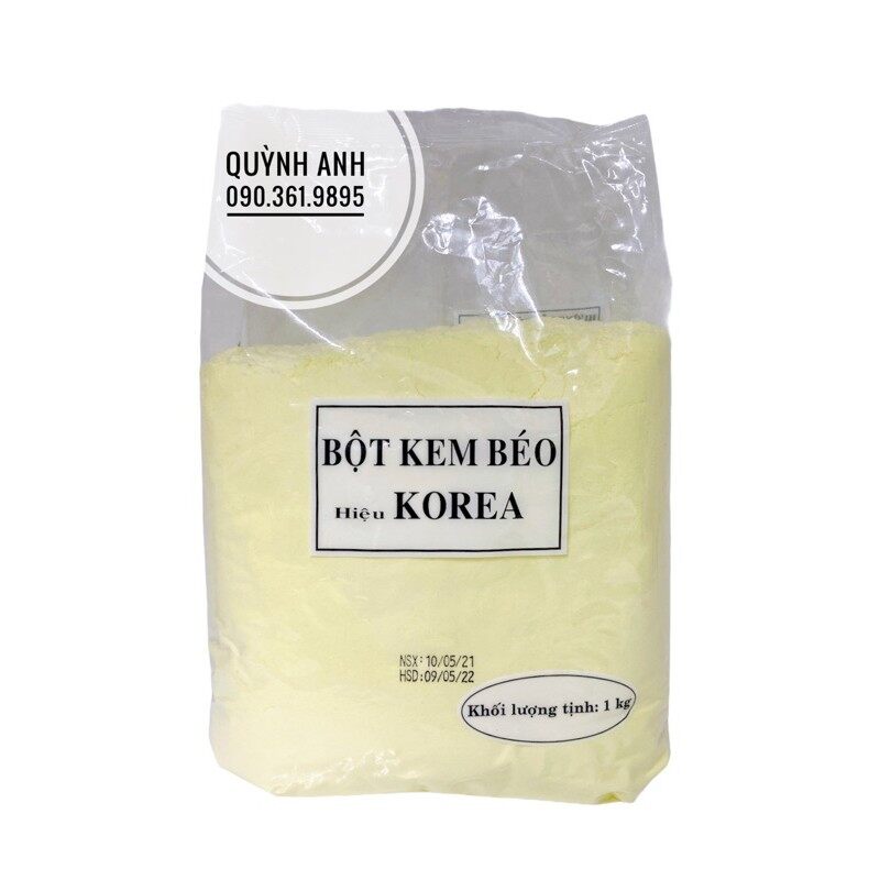 Bột kem béo hiệu korea 1kg
