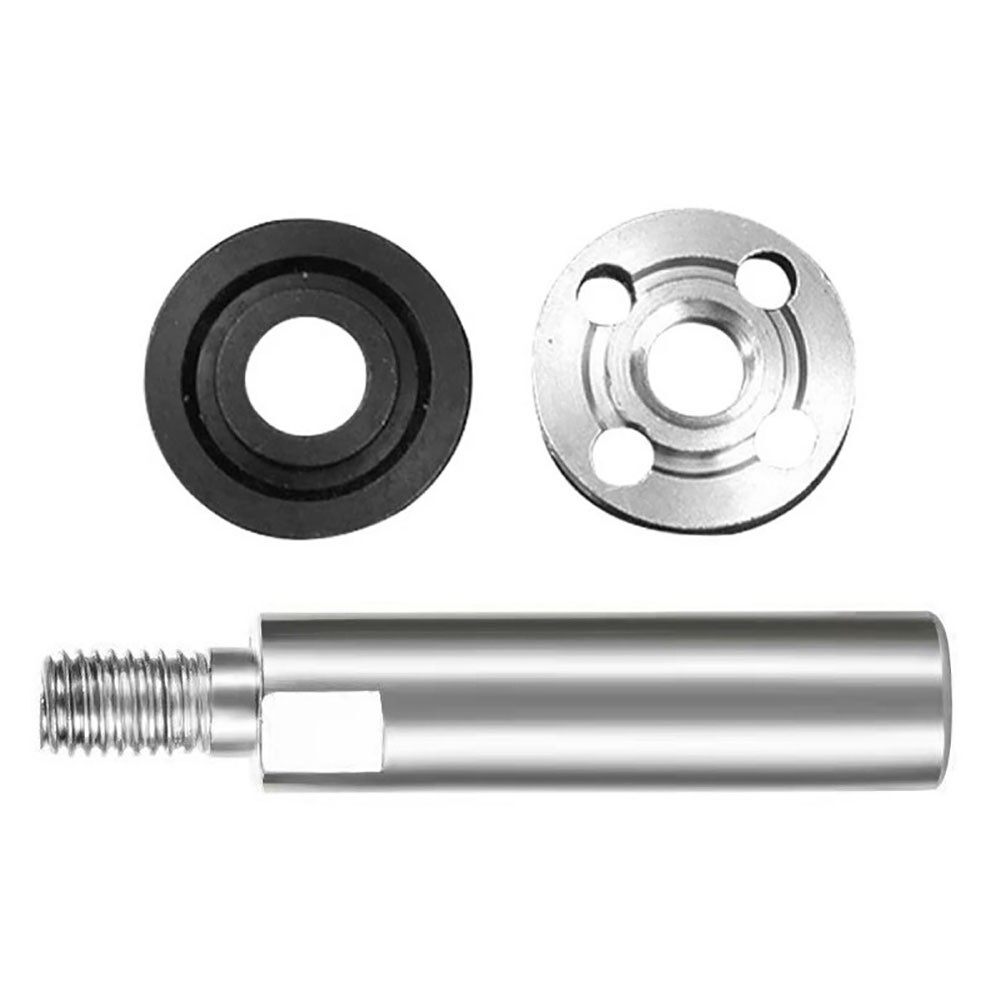 3 Thanh Nối Dài Máy Mài Góc Khóa Đánh Bóng Trục Ren M10 80 Mm