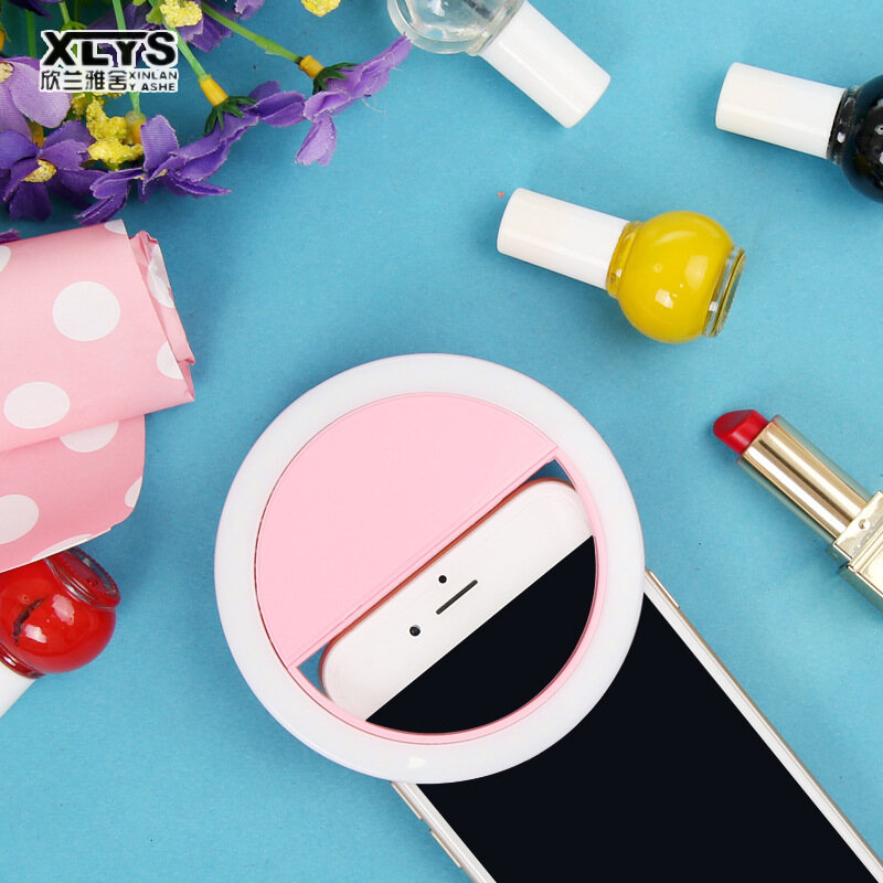 XINLANYASHE lấp đầy ánh sáng đèn flash led selfie Đèn LED dạng vòng, đèn trực tiếp, đèn video, đèn trực tiếp có chân đèn Đèn ban nhạc, đèn lấp đầy, đèn sống, đèn LED gấp