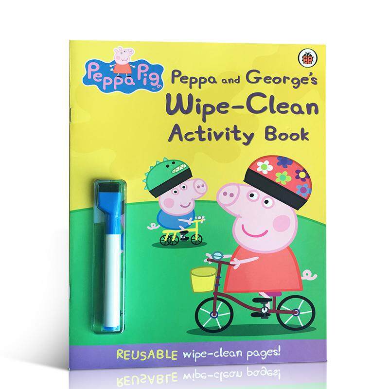 Pig:　George's　milumilu　Books　Peppa　Peppa　Original　and　buku　Education　English　Wipe-Clean　Activity　Book　Early　of　Lazada