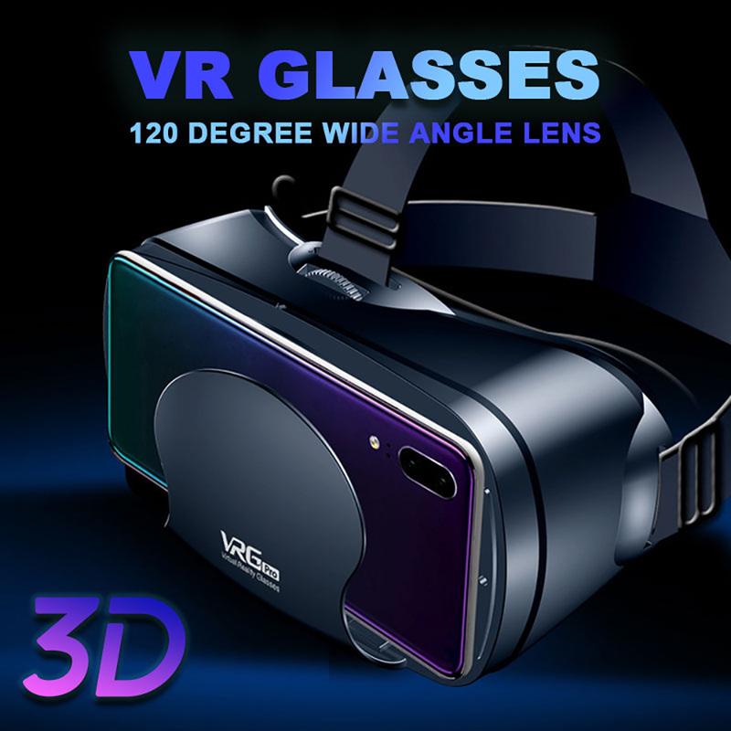 Kính thực tế ảo vrg pro 3d kính vr, kính vr góc rộng hình ảnh toàn màn, thích hợp cho điện thoại thông minh 5-7 inch thiết bị thực tế ảo vr