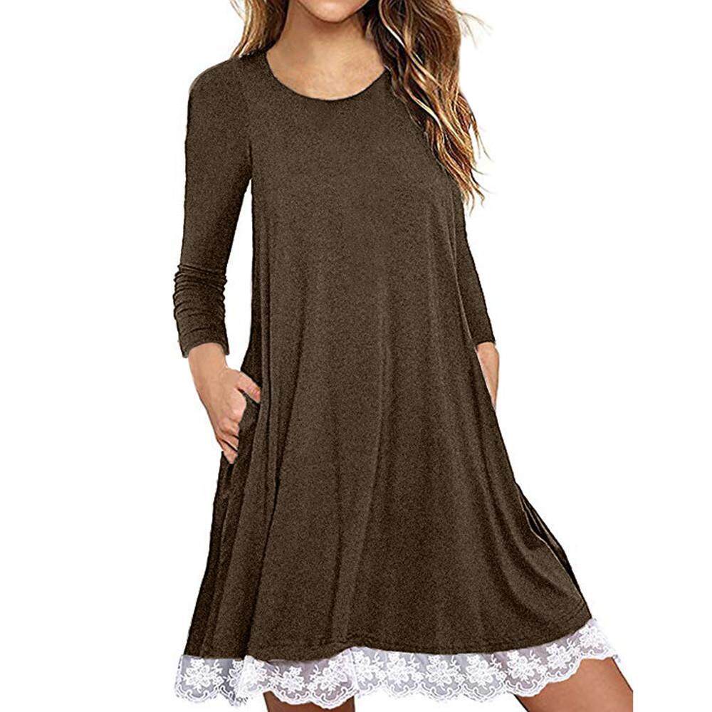 cotton t shirt dresses with pockets