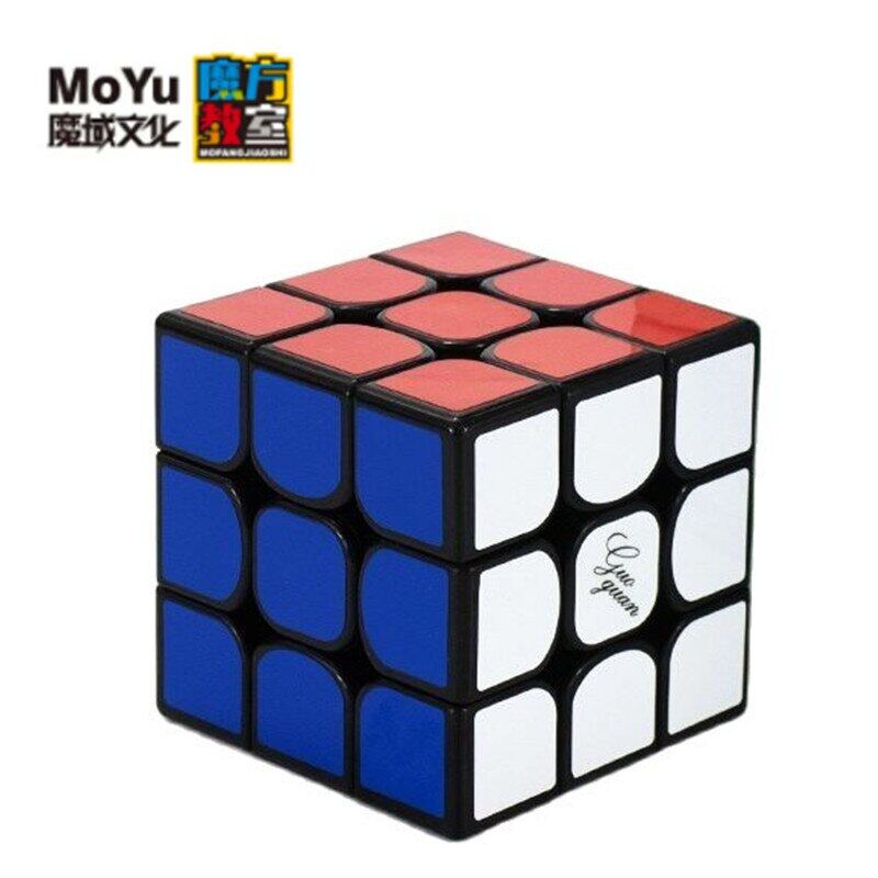 Moyu Guoguan Yuexiao Khối Lập Phương EDM 3X3x3 Khối Lập Phương Ma Thuật Thách Thức Chuyên Nghiệp Khối Lập Phương Tốc Độ 3X3 Khối Xếp Hình Từ Tính Đồ Chơi Trẻ Em Bán