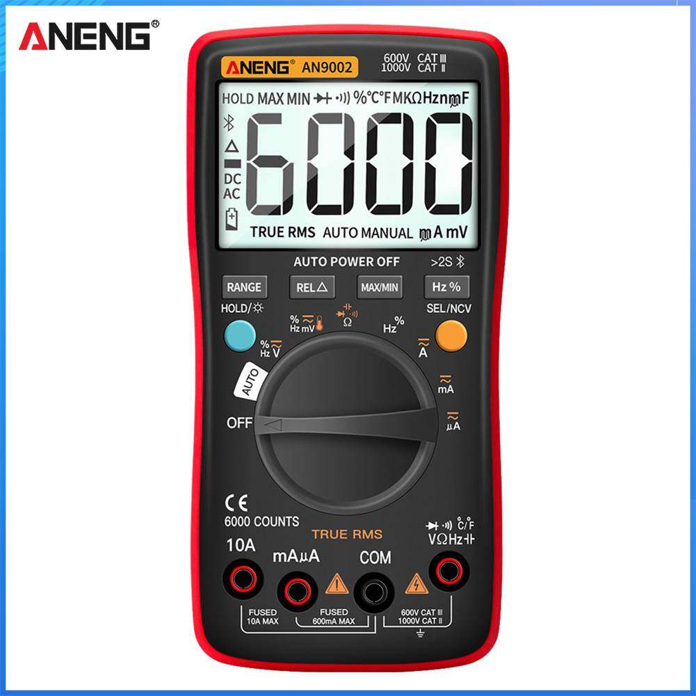 Đồng hồ đo vôn kế AC dòng điện một chiều đa năng kế kỹ thuật số tương