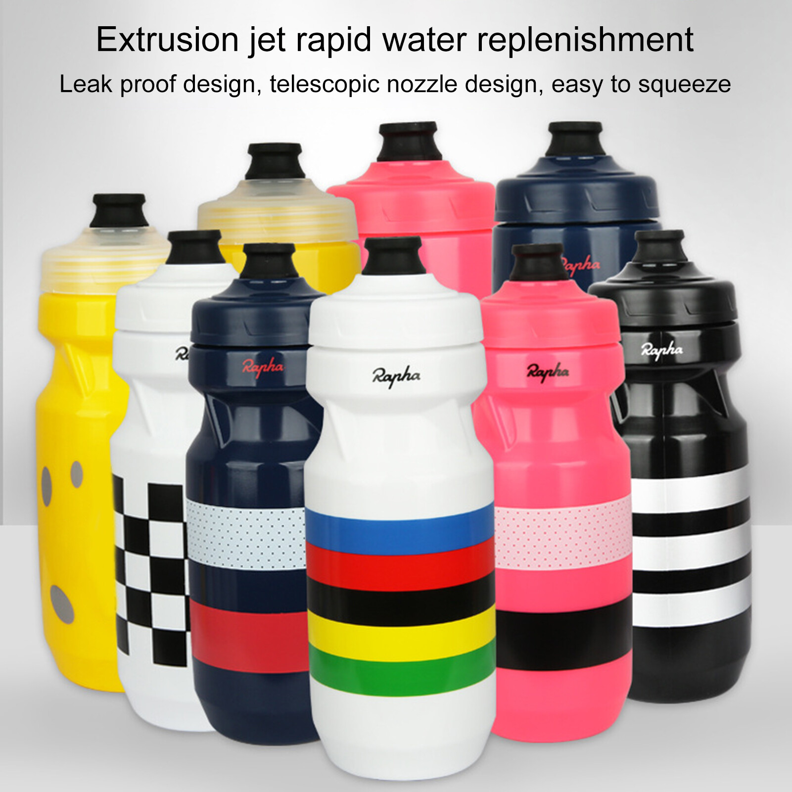 Gloryworld bình nước đạp xe 600ml/700ml bình nước uống xe đạp leo núi pp chống trượt tiện dụng cho ngoài trời