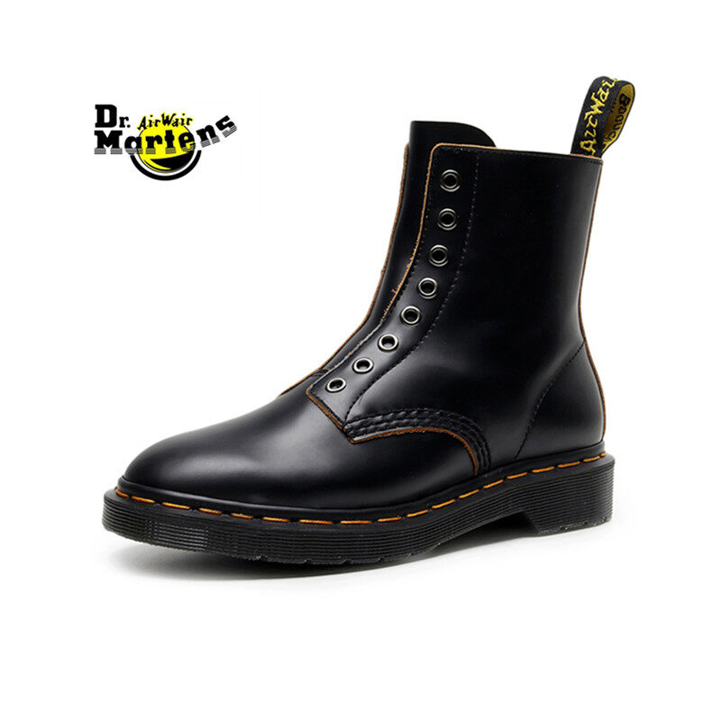 Doc dr.martens air wair 1460 bốt martin da chính hãng giày dép không có dây buộc giày cặp đôi mẫu chính hãng cho nam và nữ