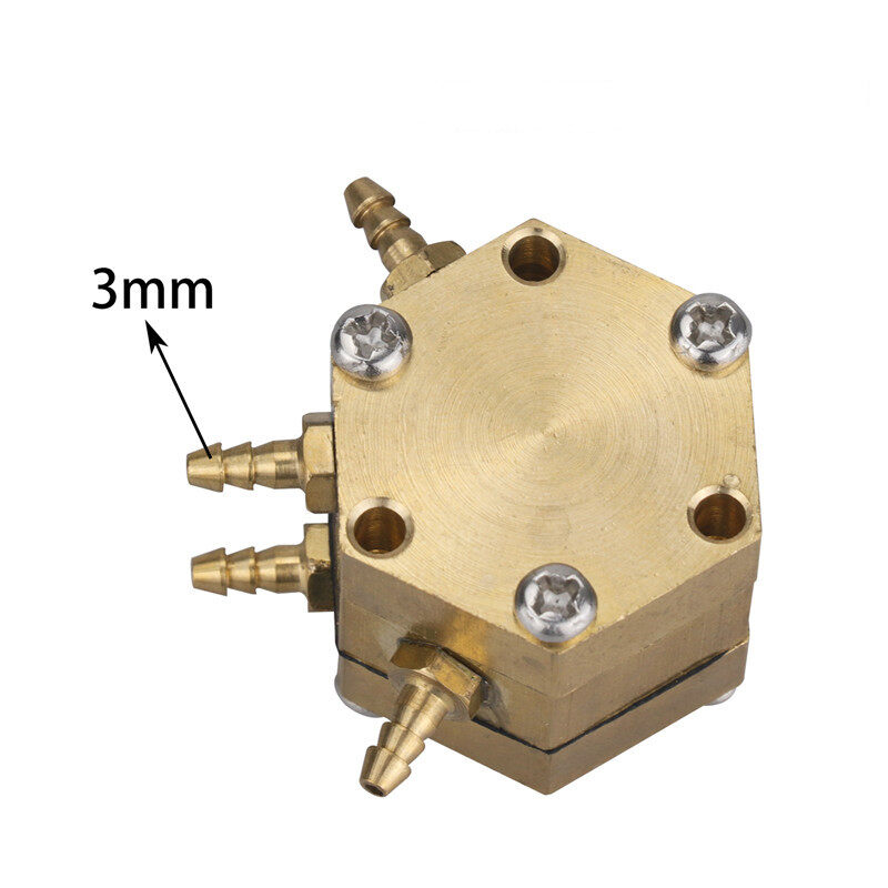 5 cái phụ kiện ghế nha khoa van khí nước lục giác 4 khớp van nước áp lực van nước áp lực 3mm bằng đồng