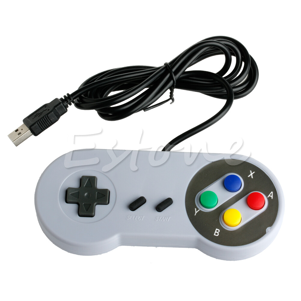 Usb gamepad, siêu điều khiển joypad, dành cho famicom nintendo sf snes pc windows mac
