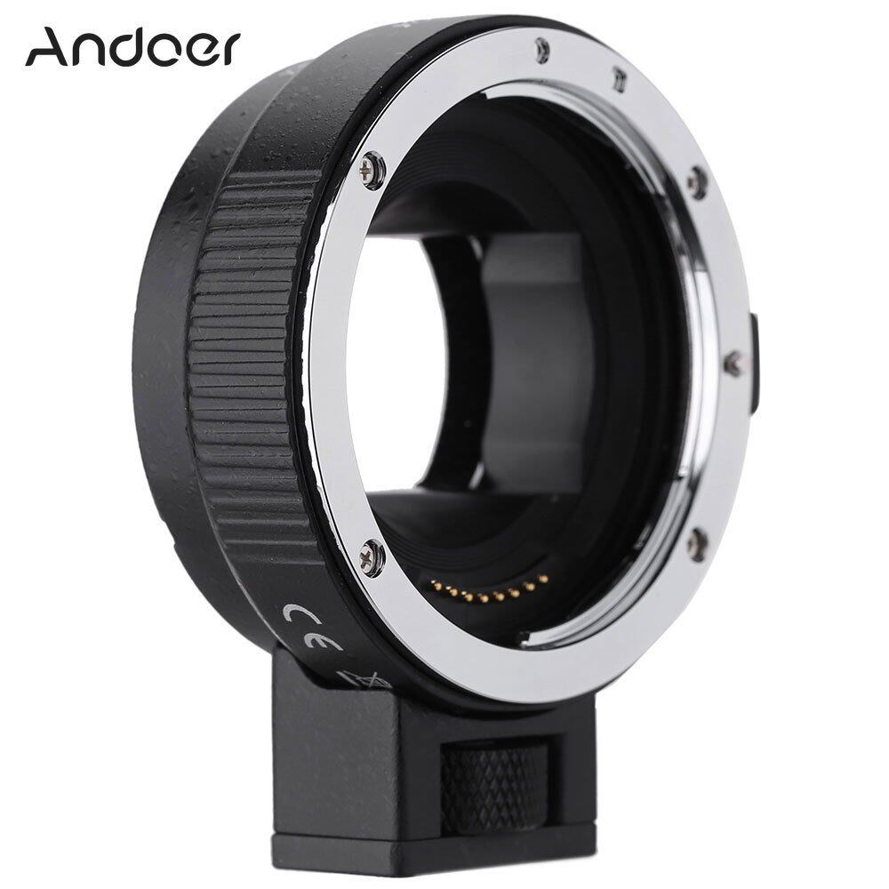 Andoer vòng chuyển đổi lấy nét tự động af ef-nexii cho ống kính canon ef ef-s để sử dụng cho sony nex e mount 3/3n/5n/5r/7/a7/a7r/a7s/a5000/a5100/a6000 khung toàn bộ
