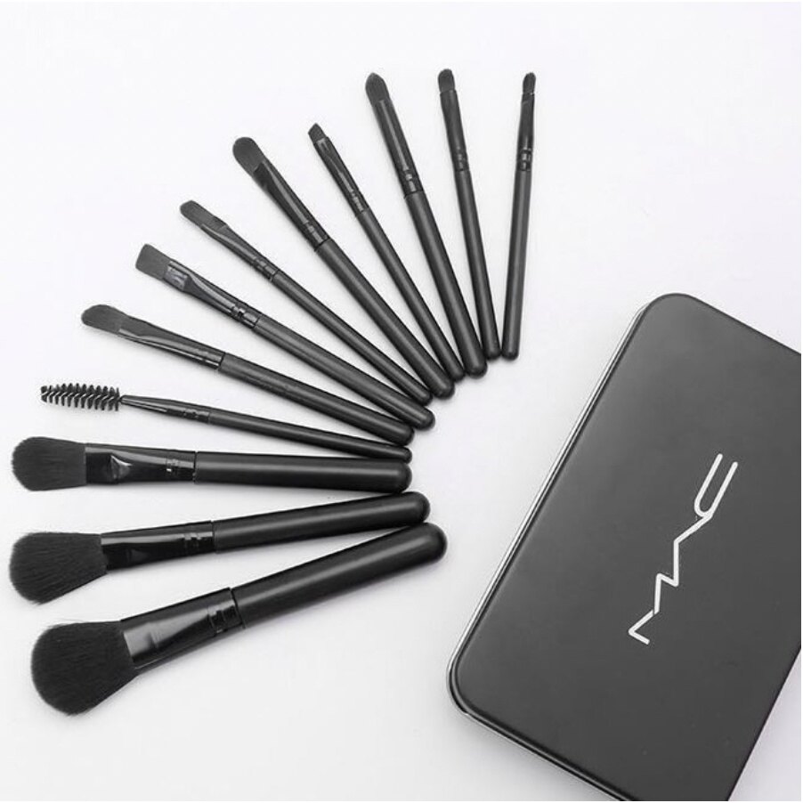 Bộ cọ trang điểm mac 12 cây cọ lông min