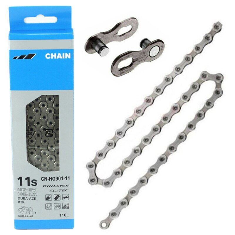Shimano xích xe đạp tốc độ hg901-11 bộ phận và linh kiện xích xe đạp leo núi đường trường phụ kiện xe đạp xích xe đạp đua