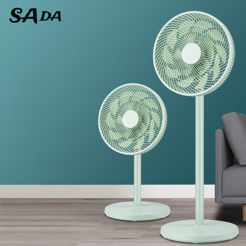SADA Quạt điện bảng Quạt sàn dọc Quạt sàn nhà phẳng lưu thông fan hâm mộ 15 trang gió lớn khối lượng lắc đầu fan hâm mộ