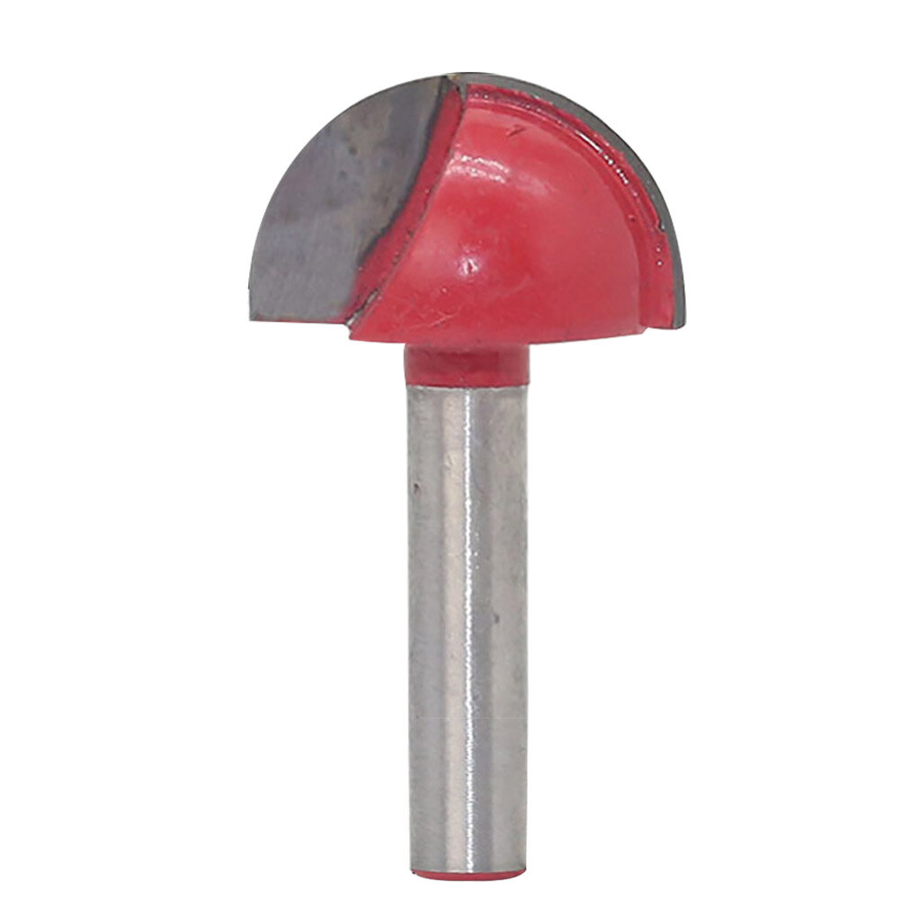 1 chiếc mũi dao phay làm việc bằng gỗ chuôi 6mm mũi phay tròn làm mộc