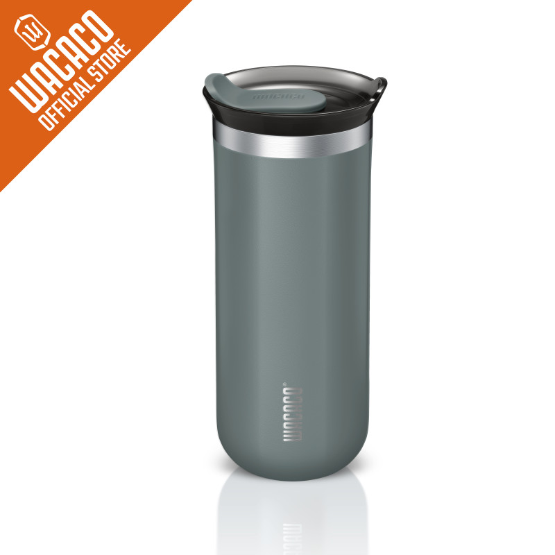 WACACO Octaroma GRANDE Vacuum Insulated Coffee Mug 435ml15 fl oz Double-wall Stainless Steel Travel Tumbler With Drinking Lid ราคา 981 บาท*ส่งฟรี