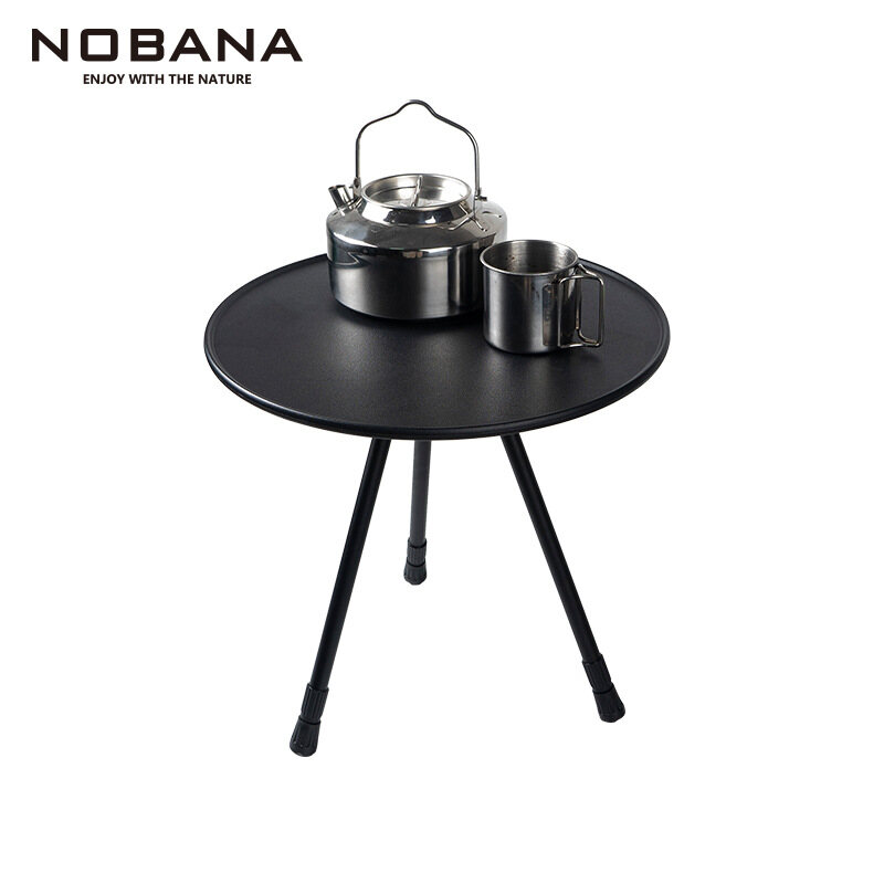 Shilihui gấp ngoài trời nhỏ bàn tròn Cắm Trại Di động nâng bảng đơn giản bàn trà cắm trại tự lái xe Hoang Dã bàn ăn sân Bàn cà phê nhỏ