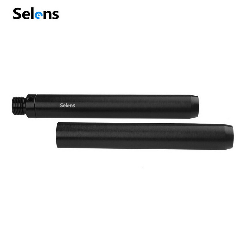 Selens Catheter Universal Aluminum Camera Accessories Camera Guide Base Double Tube Support Protection Lens Tools for Photographic Equipment Studio