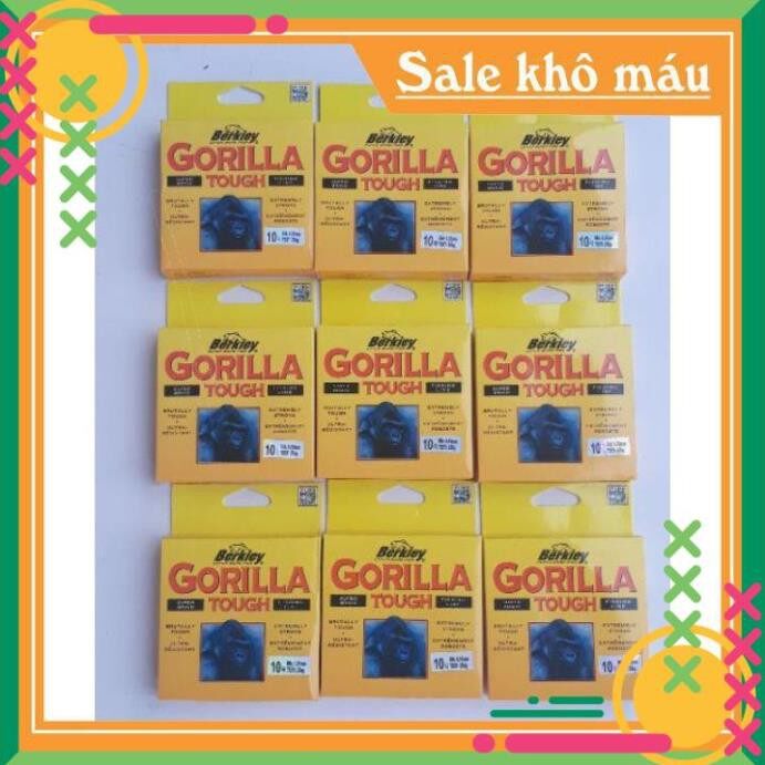 Cước câu cá cước khỉ gorrilla màu xanh 100m siêu bền