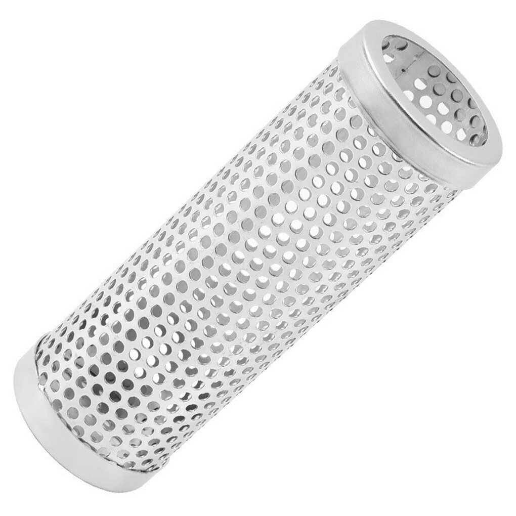 Stainless Steel BBQ Tube Grill Pipe Portable Outdoor Camping Campfire Hiking Traveling Barbecue Meat Beef Cooking Tool