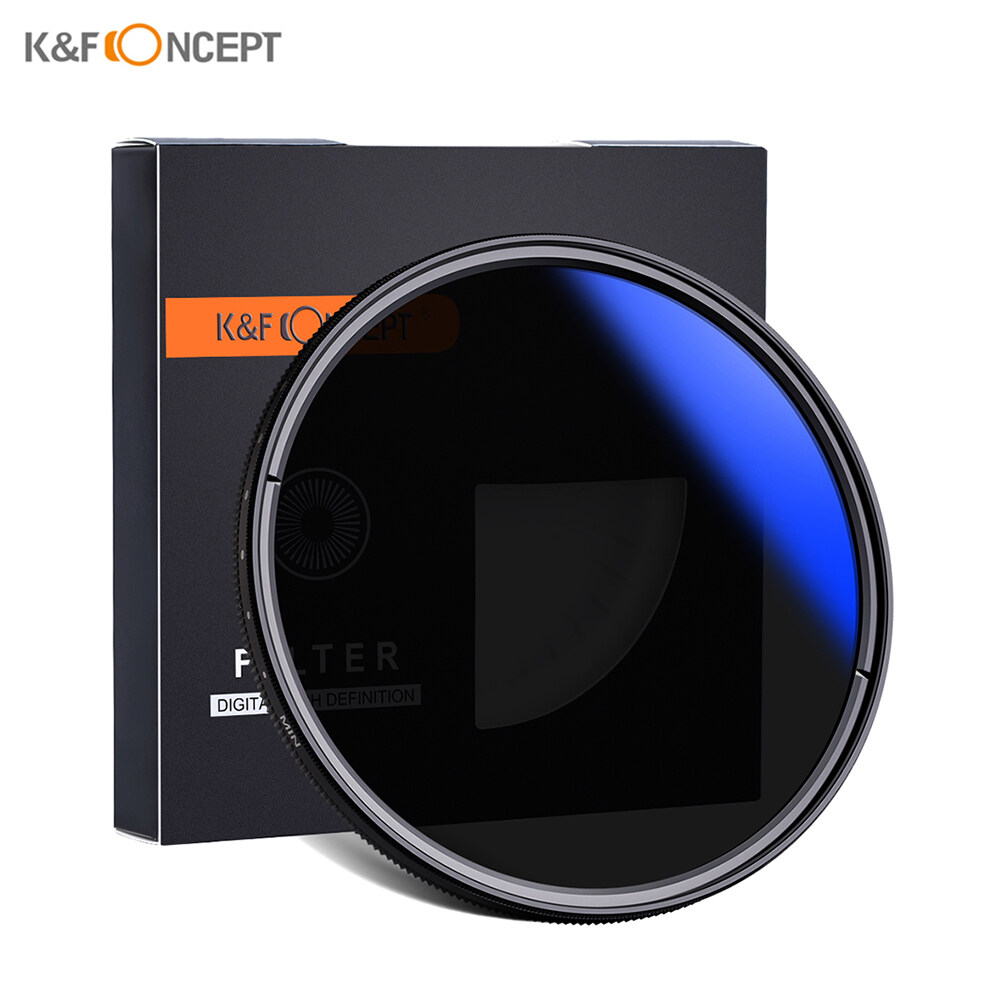 K&F CONCEPT 82mm Ultrathin Variable ND Filter ND2 to ND400 Adjustable