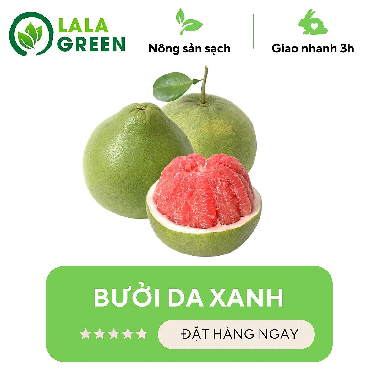 Bưởi da xanh - 1 trái
