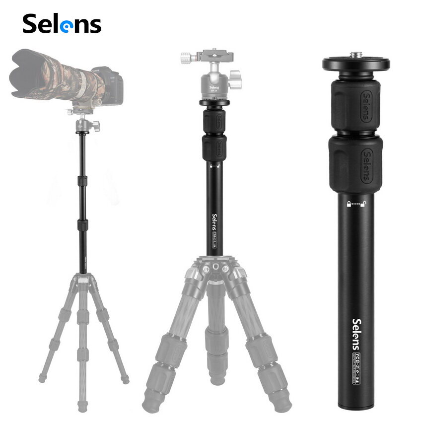 Selens YCG-3 Chân Máy Ba Chân Ống Nối 3 Chân Cho FEIYU ZHIYUN, Camera Chống Rung Chân Máy Điện Thoại DSLR Sony Nikon
