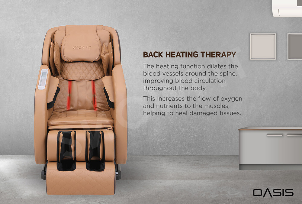 SNOWFIT Oasis 6D Zero Gravity Smart Massage Chair PrestoMall Body