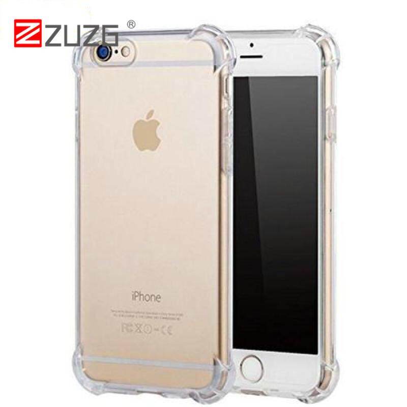 [Zuzg] Vỏ Điện Thoại iPhone 6, Vỏ Điện Thoại iPhone 6 S, Đệm Hơi Chống Sốc Sốc Clear Vỏ Mềm Dày TPU Giảm Xóc
