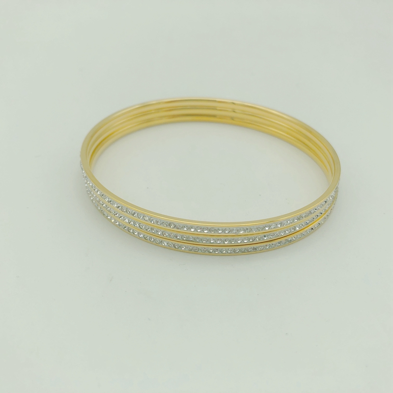 Vòng tay trang sức bằng thép không gỉ yuki cho nữ 3 chiếc vòng tay nữ đơn giản và thanh lịch quà tặng trang sức vòng tay nữ thời trang