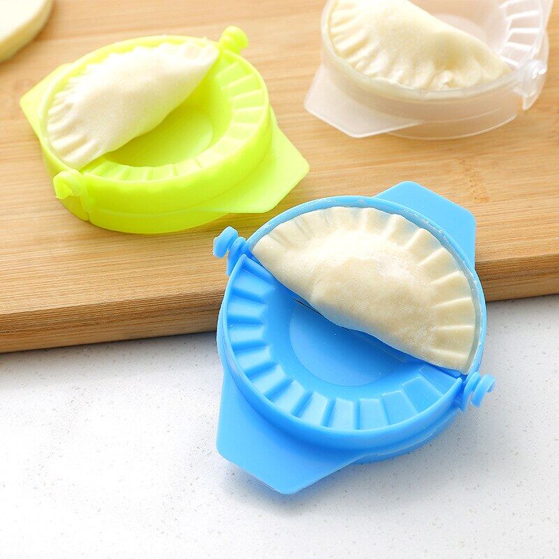 [Mới 2023] Dụng Cụ Làm Bánh Bao Tự Làm Kẹp Khuôn Jiaozi Chất Lượng Cao Khuôn Làm Bánh Bao Dễ Dàng Phụ Kiện Nhà Bếp