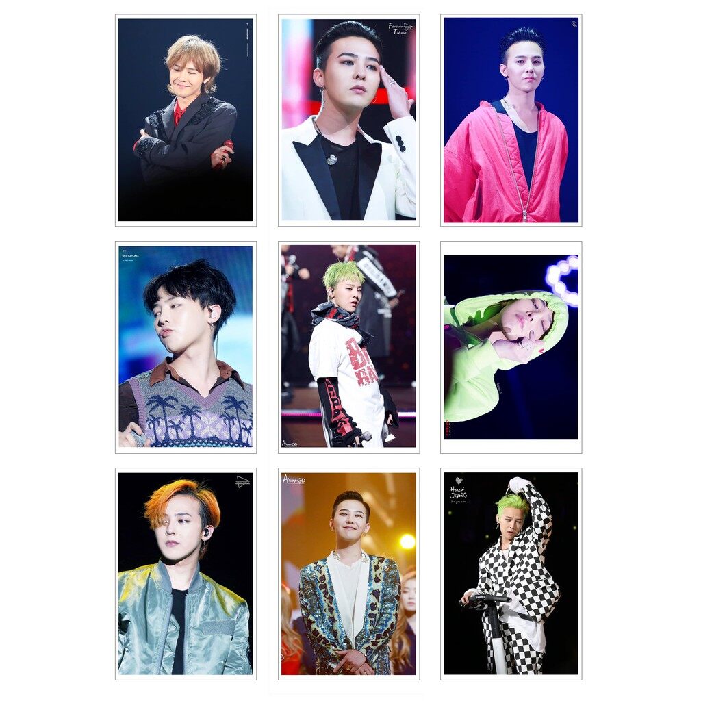 Lomo card ảnh g-dragon - bigbang