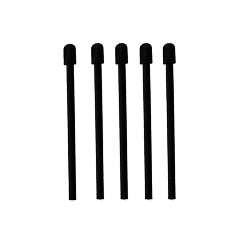 5 chiếc đầu bút ngòi tiêu chuẩn màu đen bút vẽ đồ họa bút stylus thay thế ngòi cho dtc-133 wacom- one