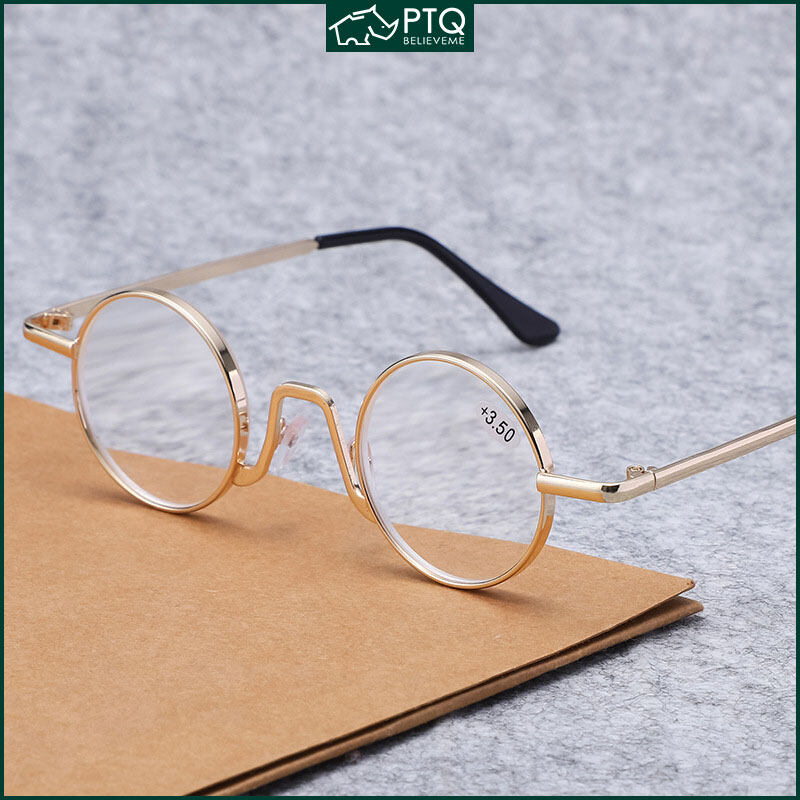 Reading Glasses Men's Retro Anti-blue Light Middle-aged and Elderly People Are Not Easy To Fatigue Reading Glasses PTQ