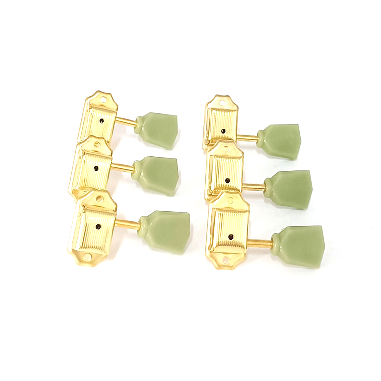 6 chiếc phím điều chỉnh đàn ghi ta kiểu mở chốt điều chỉnh dây bộ điều chỉnh cổ điển đầu máy ghi ta 3l3r với vít gắn cho guitar dân gian và guitar điện