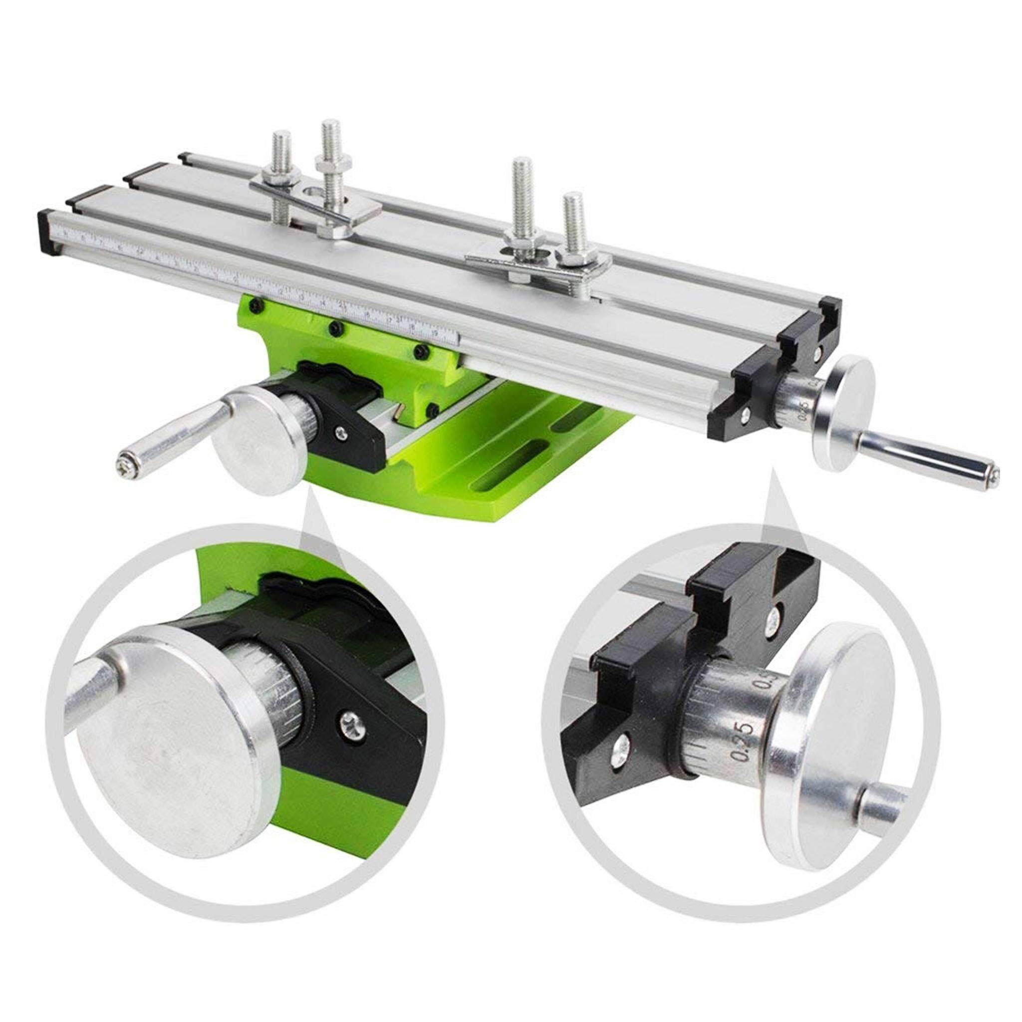 COMBO MINI PRECISION MILLING MACHINE WORKTABLE WITH BENCH DRILL VISE