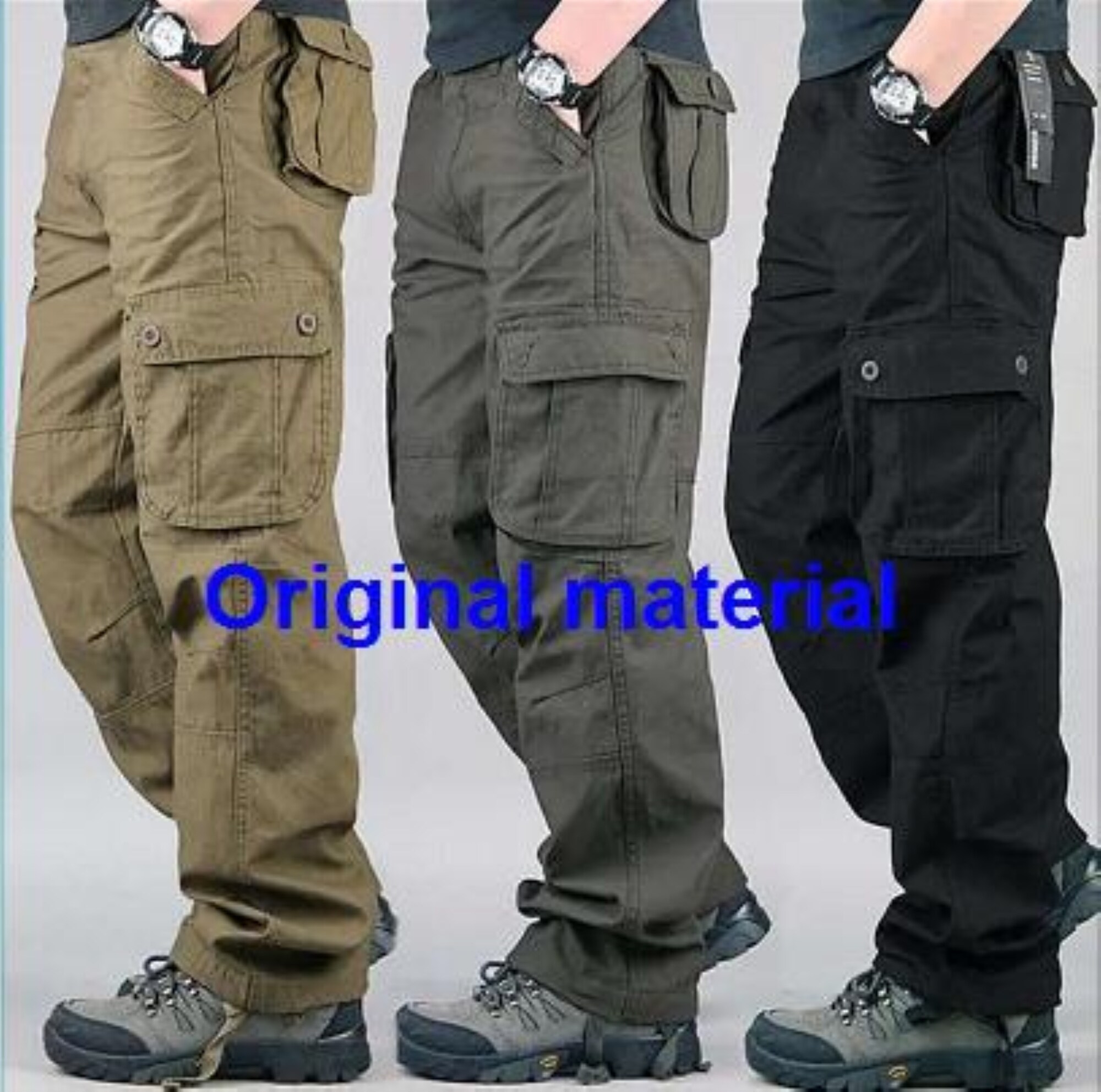 Xoriginal Quần quần dài khô nhanh ngoài trời chất lượng cao quần Quần Túi Hộp thể thao dáng rộng nhiều túi ống thẳng mỏng mùa xuân và mùa hè cho nam và nữ quần thường ngày