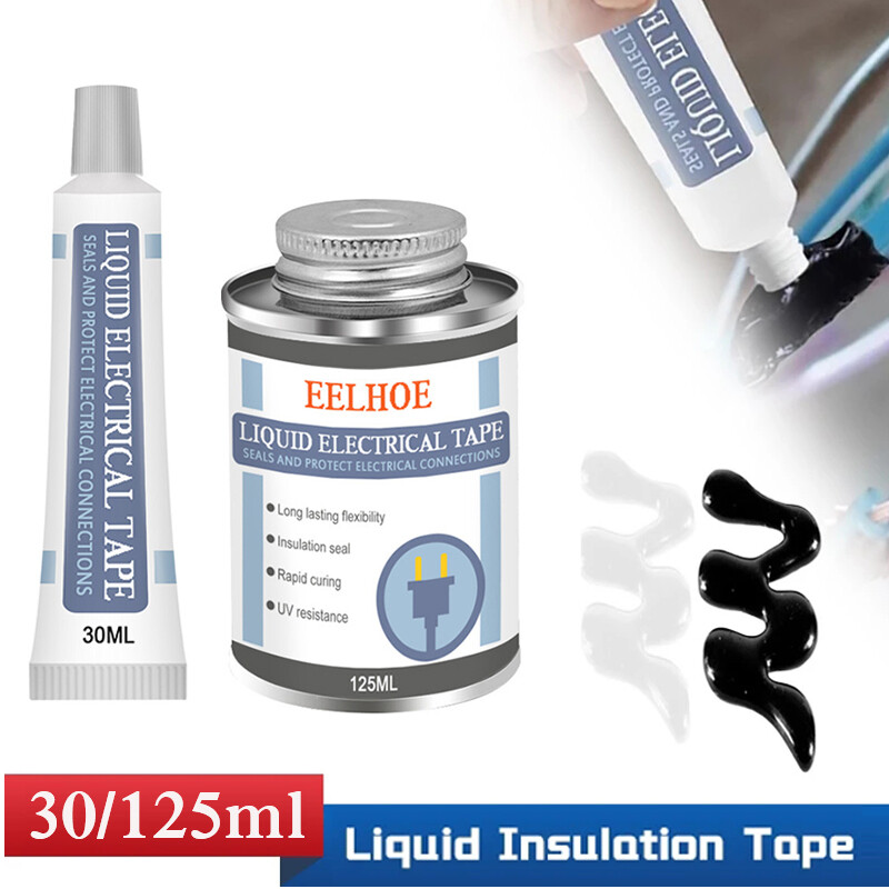 Keo dán điện cách nhiệt 125ml keo dán dạng lỏng keo dán bảng đèn nhanh khô chống nước chống tia uv không ăn mòn